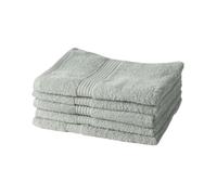 TODAY Lot de 5 Draps de Bain 70x130 cm 100% Coton Celadon