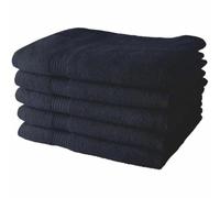TODAY Lot de 5 Serviettes Bleu Marine 70 x 130 cm