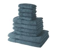 Today lot de serviettes de bain XXL - Bleu canard