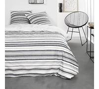 TODAY Parure de lit 2 Personnes 220 x 240 cm Coton Imprime Sunshine 7.39 Blanc