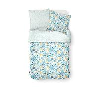 TODAY Parure de Lit 2 Personnes 220X240 Coton Imprime Blanc Floral Sunshine 3.46
