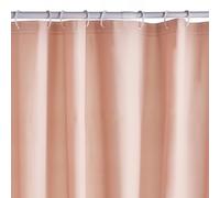Today – Rideau de douche UTILITY – gaufré Rose PEVA 180 x 200 cm avec 12 crochets