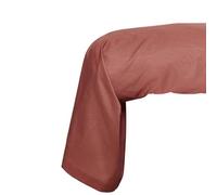 Today Taie de traversin Essential 45 x 185 cm 100% coton uni Terracotta