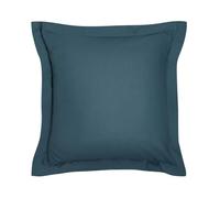 TODAY Taie d'oreiller en Coton Bio Organic - Bleu Paon - 63 X 63 Cm