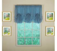 Today's Curtain Emelia Original Cantonnière en Voile, Bleu, 76,2 x 101,6 cm (l x L)