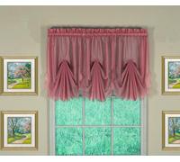 Today's Curtain Emelia Original Cantonnière en Voile, Mauve, 76,2 x 101,6 cm (l x L)