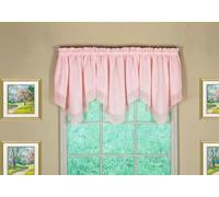 Today's Curtain Emelia Original Cantonnière en Voile, Rose, 101,6 x 63,5 cm