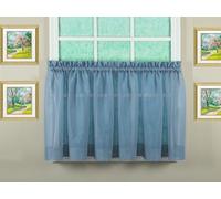 Today's Curtain Emelia Original Paire de voilages, Bleu, 152,4 x 91,4 cm, (l x L)