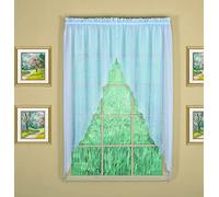 Today's Curtain Emelia Original Paire de voilages, Bleu Ciel, 228,6 x 160 cm (l x L)