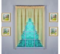 Today's Curtain Emelia Original Paire de voilages, doré, 228,6 cm x 160 cm (l x L)