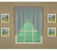 Today's Curtain Emelia Original Paire de voilages, Gris, 152,4 x 96,5 cm (l x L)