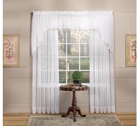 Today's Curtain Emelia Original Panneau en voile 114,3 cm, blanc, 152,4 x 114,4 cm (l x L)
