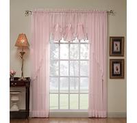 Today's Curtain Emelia Original Panneau en Voile, 213,4 cm, Rose, 152,4 cm de Large x 213,4 cm de Long
