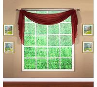 Today's Curtain Emelia Original Panneau en Voile, Bordeaux, 114 cm x 365,8 cm, (l x L)