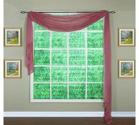 Today's Curtain Emelia Original Panneau en Voile, Mauve, 114,3 cm de Large x 548,6 cm de Long