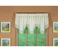 Today's Curtain Emelia Original Voile Ascot 63,5 cm, écru, 101,6 cm de Large x 63,5 cm de Long