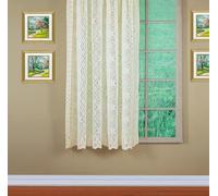 Today's Curtain Hopewell Panneau en Dentelle de qualité supérieure, 160 cm, crème, 147 x 160 cm (l x L)