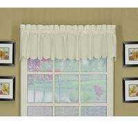 Today's Curtain, Orleans Rideau festonné Cantonnière Écru 152,4 x 30,5 cm