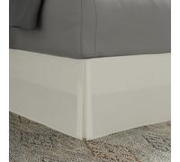 TodaysHome D'Aujourd 'Hui en Microfibre de Home Basic sur Mesure Oreiller avec Bride 5,1 cm 2, Ivoire, Queen Size