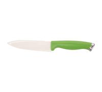 Toddmomy 1 couteau de cuisine en céramique - Lame en céramique de 10 cm avec étui - Manche en plastique pour trancher les légumes, les fruits, le beurre et le pain lors de la préparation des