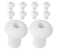 Toddmomy 10 Pièces Support de Rangement pour Mèches en Céramique | Accessoire pour Lampe à Huile, Pièce de Remplacement, Finition Soignée, Format Compact et Léger