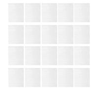 Toddmomy 100 feuilles de pastilles adhésives double face - Ruban adhésif transparent - Pâte adhésive de 10 mm - Autocollants adhésifs sans trace pour affiches, décorations murales et loisirs