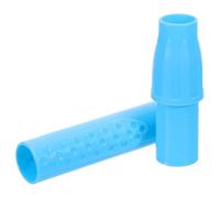 Toddmomy 1ensemble Connecteur de Tringle de Placard Bleu Adaptateur Télescopique pour Barre de Séchage Accessoires Robustes pour Portant à Vêtements Balcon et Buanderie