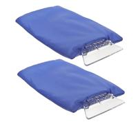 Toddmomy 2pièces Raclette à Neige pour Déneigement Déglaçant Hiver Fournitures Extérieures Grattoir à Glace Professionnel Grattoir à Vitres pour Voiture