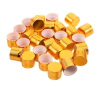 Toddmomy 30 Bouchons de Rechange pour flacons de Parfum : Bouchons à Visser pour flacons d'huiles essentielles, couvercles en Plastique léger pour recharges parfumées Maison
