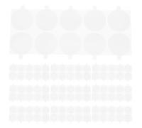 Toddmomy 500 pastilles adhésives double face pour sceaux de cire, autocollants amovibles pour enveloppes et invitations de mariage, pastilles rondes à décoller et à coller pour scellage DIY (1