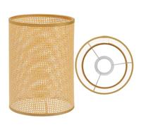 Toddmomy Abat-jour longs en rotin pour lampadaire, abat-jour rustique tissé, protection contre la lumière, chambre à coucher et hall d'entrée, décoration intérieure, diamètre 4,2 cm