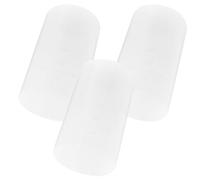 Toddmomy Boîtes de Rangement Étanches 3pcs pour Pinceaux de Maquillage en Plastique PP Portables et Adaptées Voyage Couvercle Anti-poussière