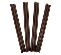 Toddmomy Bordure de Cadre rétro européen en Bois Or Brun, 4pcs 50 cm, moulures Vintage pour création de Cadre Photo et décoration de Salon