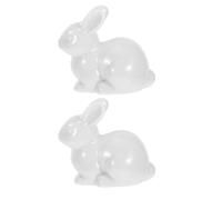 Toddmomy Caches-boulons de Toilette Décoratifs Blancs en Céramique, Lot de 2 Pièces, Installation Facile pour Décoration Wc Chambre D'garçon et Filles ou Espace Féminin