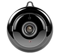 Toddmomy Caméra de Sécurité Domestique sans Fil 1080p, Angle Réglable | Vision pour Chambre et Porte D’entrée, Contrôle Depuis Téléphone, Noir, 5v1a, Talk Bidirectionnel