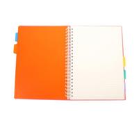Toddmomy Carnet à Spirale A4 Rose 150 Pages Papier Lisse Anti-traces Cahier Pratique pour Étudiants et Bureau Design Minimaliste Classique