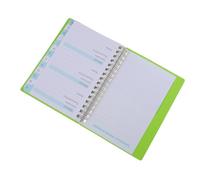 Toddmomy Carnet de Mots de Passe avec Index Alphabétique à Spirale A6 | Couverture Rigide PP et Papier, Pages à Plat, Sections Supplémentaires pour Questions, Téléphones