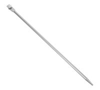 Toddmomy Clôture poste bâton de sol galvanisé 50 cm en fer, piquet de terre électrique pour usage domestique, extérieur et installation polyvalente