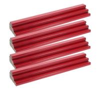 Toddmomy Crayons de Charpentier Mine Épaisse Lot de 20 Octogonaux en Bois Rouge Outils de Construction Adaptés au Traçage Professionnel sur Chantier