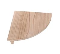 Toddmomy Étagère d'angle Triangulaire en Bois, Rehausseur Compact Pieds | Style Ferme, Textures Naturelles, Structure Stable, pour Entrées et Lavabos, Usage Bureau, Téléphone