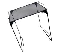 Toddmomy Étagère de Rangement Pliable en Fer Noir pour Casier