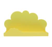 Toddmomy Étagère Nuage Magnétique en Plastique Jaune, Support Mural Cartoon | Rangement pour Livres et Bouteilles D’épices, Bords Arrondis, Gain de Place, Salle à Manger ou Bureau