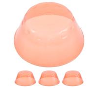 Toddmomy Housse de Protection en Plastique Rouge pour Détecteurs de Fumée, Facile à Installer, Protège la Poussière Fausses Alertes Cuisine, Lot de 4 Pièces