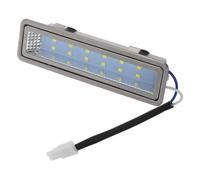 Toddmomy Lampe à Fumée LED pour Hotte de Cuisine en Alliage Argent, Éclairage Long Intégré, Accessoire pour Hotte et Cuisinière