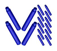 Toddmomy Lot de 100 Cartouches D'encre Effaçables pour Stylo-plume 3,4mm, Séchage Rapide, Plastique Compatible pour Bureau et École