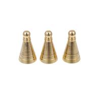 Toddmomy Moule à Parfum DIY en Laiton Or, 3 Pièces, Facile à Utiliser Transporter, Outil Créatif pour Fabrication de Cônes de Parfum et Décoration Intérieure