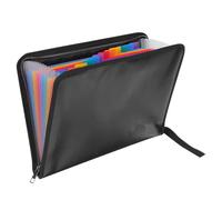 Toddmomy Organiseur de Documents Ignifuge et Étanche en Tissu Composite 13 Compartiments pour Maison et Transport de Documents Importants