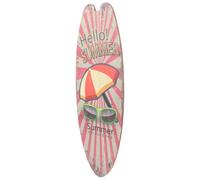 Toddmomy Panneau Suspendu en Bois Planche de Surf décoration Murale créative pour Ambiance Plage été et fenêtre