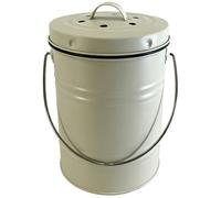 Toddmomy Petit composteur de Cuisine : Seau à déchets Alimentaires de comptoir avec poignées et Couvercle - Bac à Compost d'intérieur de Style Ferme pour Les déchets et Le Recyclage