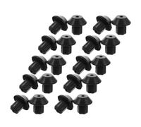 Toddmomy Pieds de Remplacement de Grille 48 Pièces Pieds Caoutchouc Universels pour Cuisinière à Gaz Compatible Wb2K101 Installation Simple Protection Anti-Rayures Dimensions 1X1X0,9Cm Noir